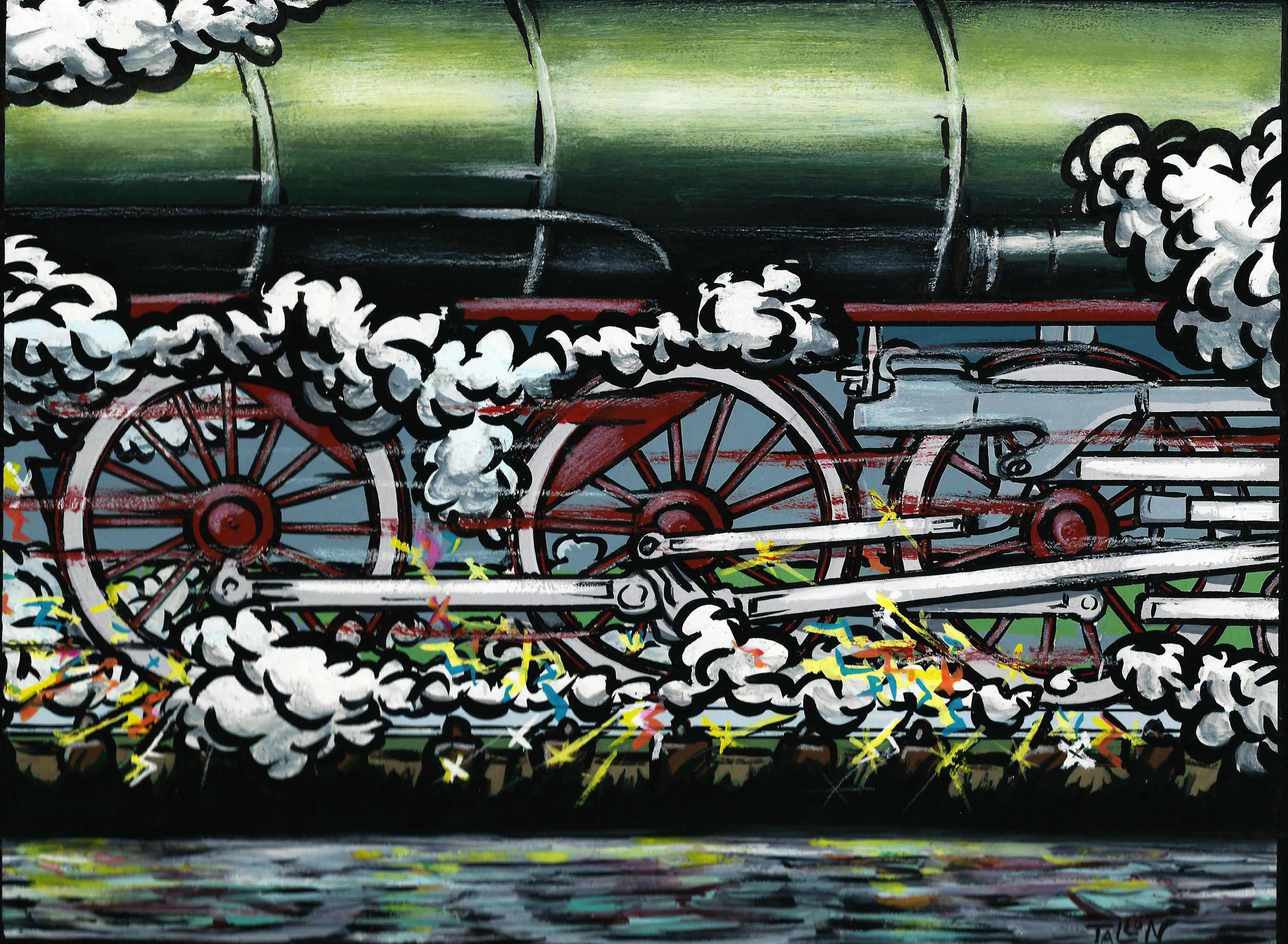 Travail d’encrage et couleur